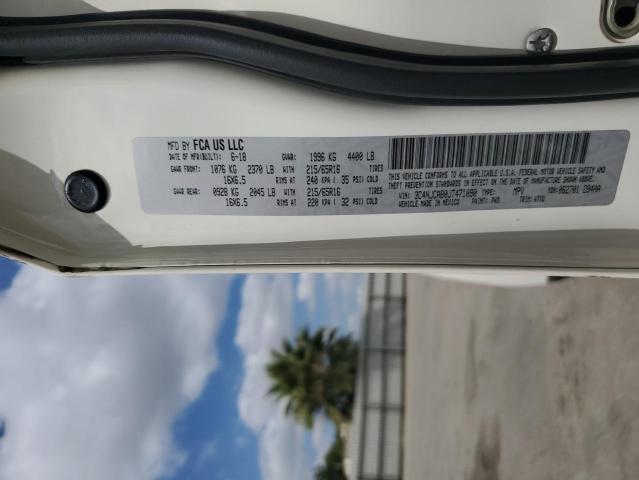 3C4NJCAB0JT471090 - 2018 JEEP COMPASS SPORT Weiß Foto 12