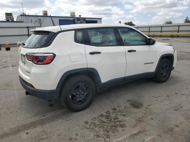 3C4NJCAB0JT471090 - 2018 JEEP COMPASS SPORT Weiß Foto 3