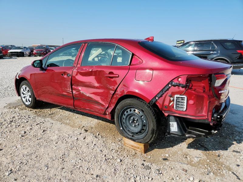 JTDBCMFE2RJ034118 - 2024 TOYOTA COROLLA LE RED photo 2