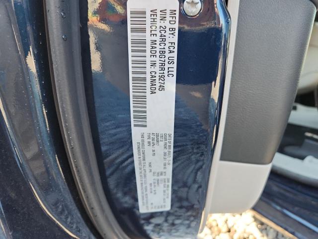 2C4RC1BG7RR192745 - 2024 CHRYSLER PACIFICA TOURING L TEAL photo 13