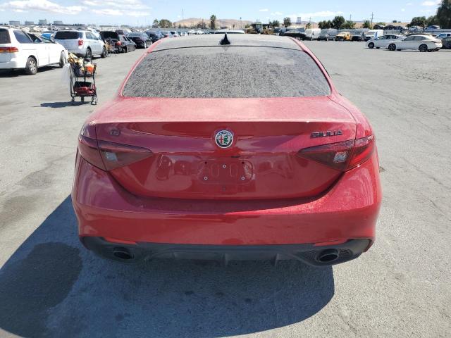 ZARFAMBN3M7639936 - 2021 ALFA ROMEO GIULIA TI 红色 照片 6