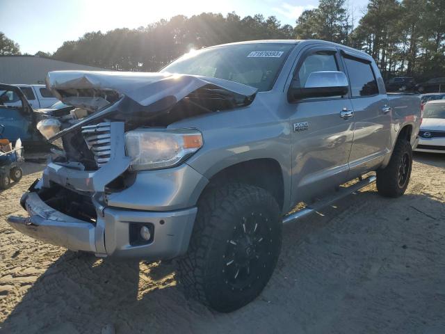 5TFAY5F16GX579300 - 2016 TOYOTA TUNDRA CREWMAX 1794 SILVER photo 1