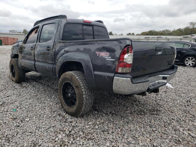 3TMJU4GN6AM105965 - 2010 TOYOTA TACOMA DOUBLE CAB PRERUNNER GRAY photo 2