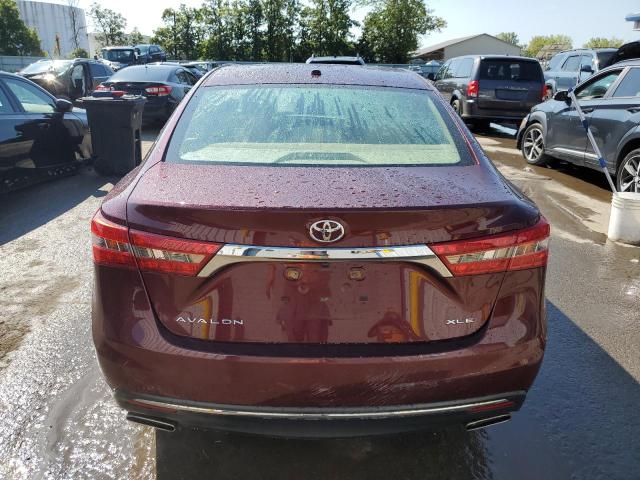 4T1BK1EB9JU267937 - 2018 TOYOTA AVALON XLE Kastanienbraun Foto 6