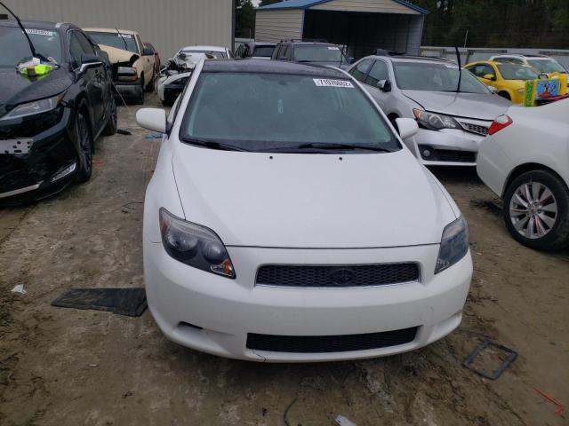 JTKDE177970144712 - 2007 TOYOTA SCION TC WHITE photo 5