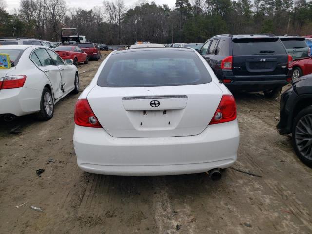 JTKDE177970144712 - 2007 TOYOTA SCION TC WHITE photo 6