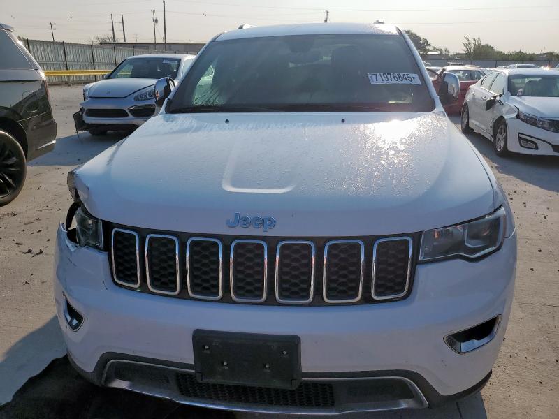 1C4RJEBG4JC371254 - 2018 JEEP GRAND CHER LIMITED WHITE photo 5