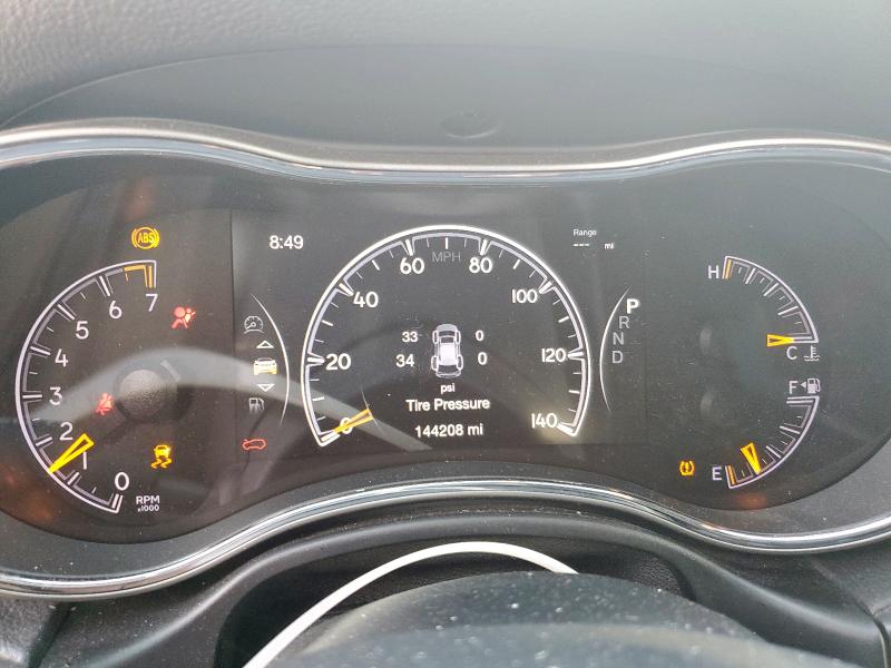 1C4RJEBG4JC371254 - 2018 JEEP GRAND CHER LIMITED WHITE photo 9