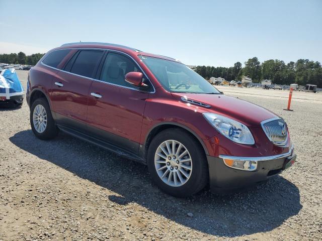 5GALRBED7AJ137444 - 2010 BUICK ENCLAVE CXL RED photo 4