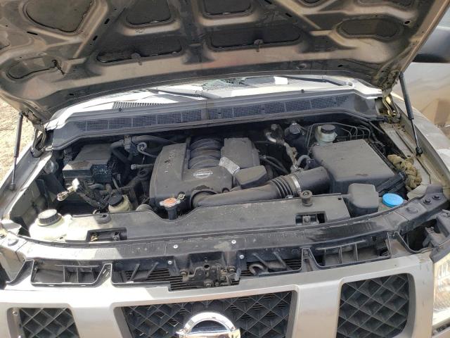 1N6AA07A66N572277 - 2006 NISSAN TITAN XE SILVER photo 11