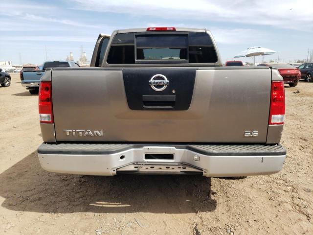 1N6AA07A66N572277 - 2006 NISSAN TITAN XE SILVER photo 6