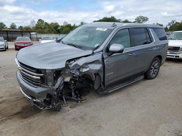 1GNSCNKD5MR302910 - 2021 CHEVROLET TAHOE C1500 LT GRAY photo 1