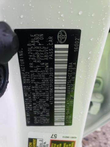 4T1G11BK1PU073019 - 2023 TOYOTA CAMRY SE NIGHT SHADE WHITE photo 13