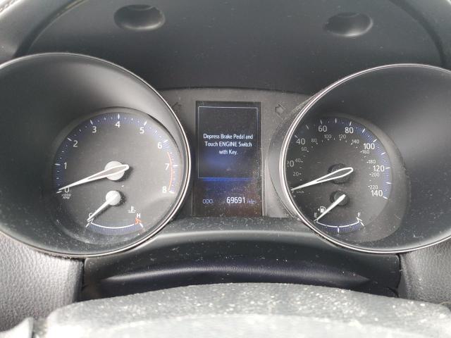 NMTKHMBX4JR020915 - 2018 TOYOTA C-HR XLE SILVER photo 9