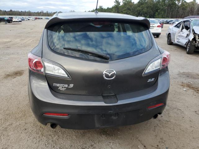 JM1BL1H55A1173885 - 2010 MAZDA 3 S GRAY photo 6