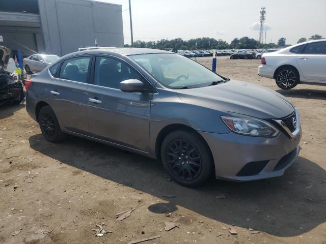 3N1AB7AP8JY328117 - 2018 NISSAN SENTRA S ნაცრისფერი ფოტო 4