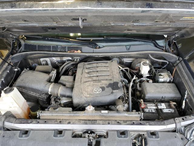 5TFRY5F14KX254933 - 2019 TOYOTA TUNDRA DOUBLE CAB SR/SR5 GRAY photo 11