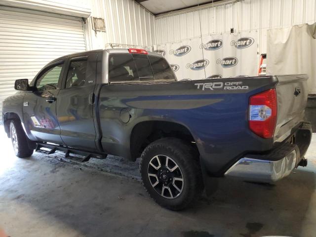 5TFRY5F14KX254933 - 2019 TOYOTA TUNDRA DOUBLE CAB SR/SR5 GRAY photo 2