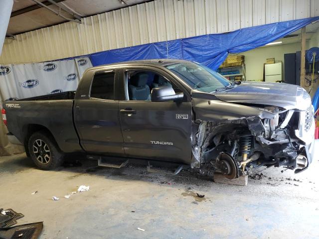 5TFRY5F14KX254933 - 2019 TOYOTA TUNDRA DOUBLE CAB SR/SR5 GRAY photo 4