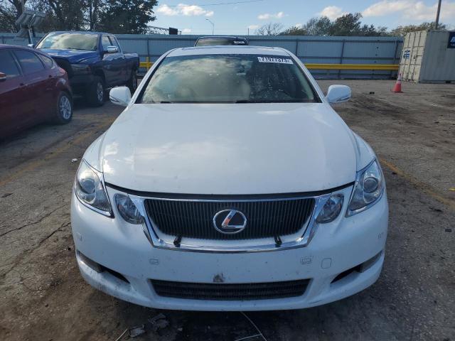 JTHBE96S280033826 - 2008 LEXUS GS 350 WHITE photo 5