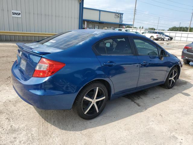 2HGFB2F55CH535071 - 2012 HONDA CIVIC LX BLUE photo 3