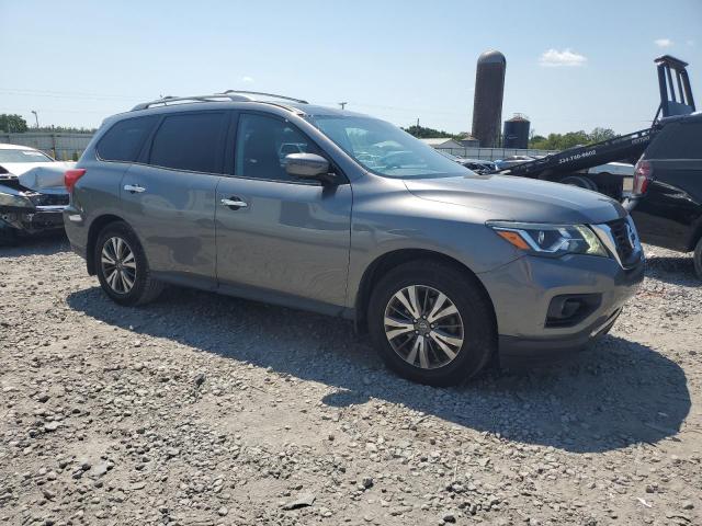 5N1DR2MN0HC905711 - 2017 NISSAN PATHFINDER S GRAY photo 4