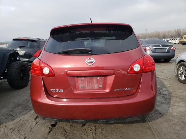 JN8AS5MV2AW141303 - 2010 NISSAN ROGUE S BURGUNDY photo 6