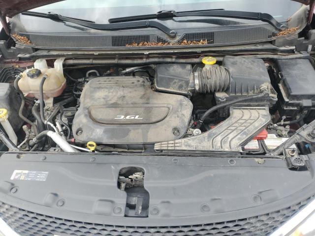 2C4RC1BGXHR816651 - 2017 CHRYSLER PACIFICA TOURING L RED photo 12