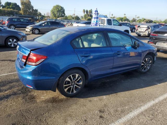 19XFB2F83FE211495 - 2015 HONDA CIVIC EX BLUE photo 3