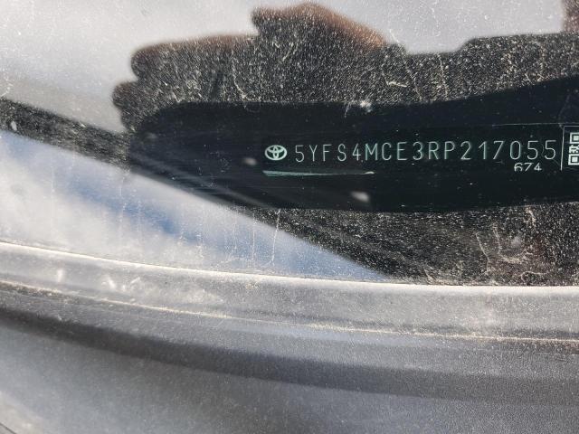 5YFS4MCE3RP217055 - 2024 TOYOTA COROLLA SE BLUE photo 12