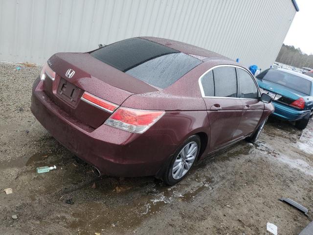 1HGCP2F88BA007777 - 2011 HONDA ACCORD EXL BURGUNDY photo 3