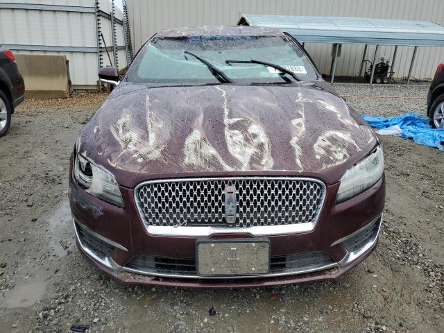 3LN6L5C98HR614603 - 2017 LINCOLN MKZ SELECT BURGUNDY photo 5