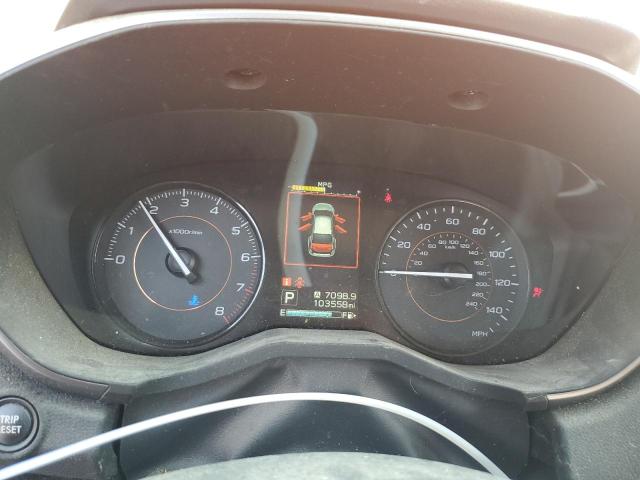 JF2GTADC2JH315192 - 2018 SUBARU CROSSTREK PREMIUM Қызғылт сары фото 9