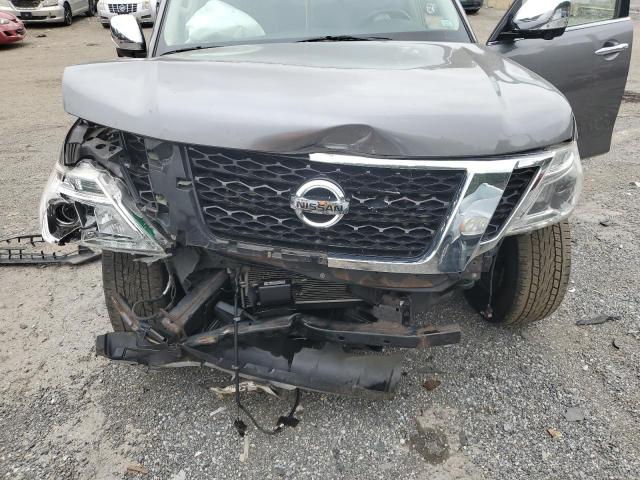 JN8AY2NE7H9700557 - 2017 NISSAN ARMADA PLATINUM GRAY photo 12