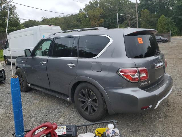 JN8AY2NE7H9700557 - 2017 NISSAN ARMADA PLATINUM GRAY photo 2