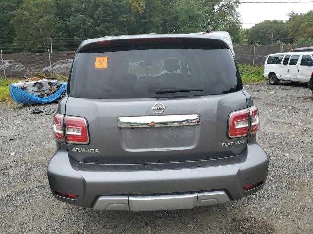 JN8AY2NE7H9700557 - 2017 NISSAN ARMADA PLATINUM GRAY photo 6