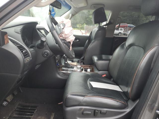 JN8AY2NE7H9700557 - 2017 NISSAN ARMADA PLATINUM GRAY photo 7