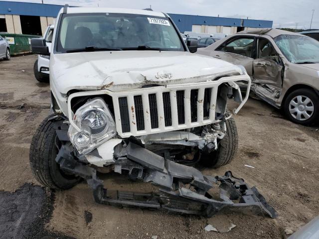 1J4PN2GK6AW168186 - 2010 JEEP LIBERTY SPORT WHITE photo 5