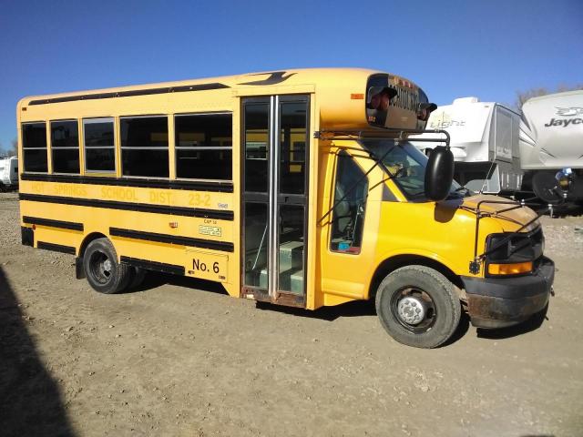 1GBJG316071234362 - 2007 CHEVROLET EXPRESS G3 YELLOW photo 4