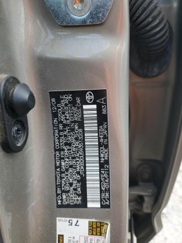 JTDKB20U593513208 - 2009 TOYOTA PRIUS 金色 照片 12