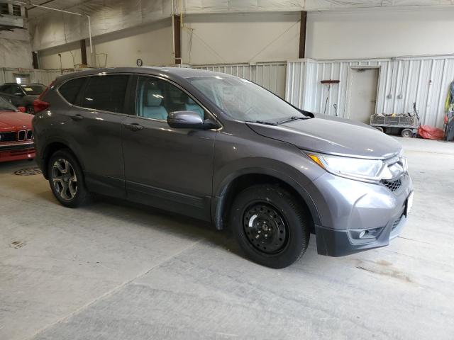 5J6RW2H88HL052282 - 2017 HONDA CR-V EXL GRAY photo 4