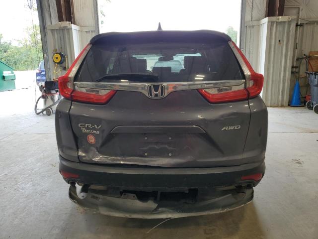 5J6RW2H88HL052282 - 2017 HONDA CR-V EXL GRAY photo 6