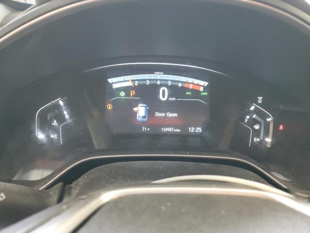 5J6RW2H88HL052282 - 2017 HONDA CR-V EXL GRAY photo 9