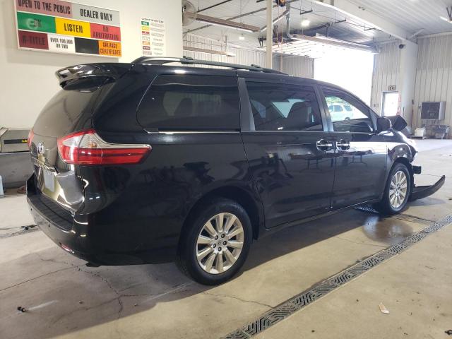 5TDDK3DC0GS143474 - 2016 TOYOTA SIENNA XLE BLACK photo 3