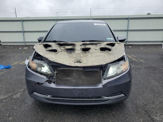 5FNRL5H4XGB086822 - 2016 HONDA ODYSSEY EX GRAY photo 5