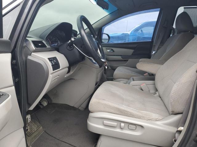 5FNRL5H4XGB086822 - 2016 HONDA ODYSSEY EX GRAY photo 7