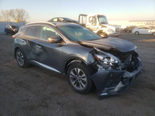 5N1AZ2MH0FN224107 - 2015 NISSAN MURANO S GRAY photo 4