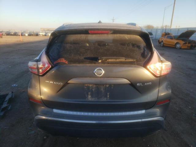 5N1AZ2MH0FN224107 - 2015 NISSAN MURANO S GRAY photo 6