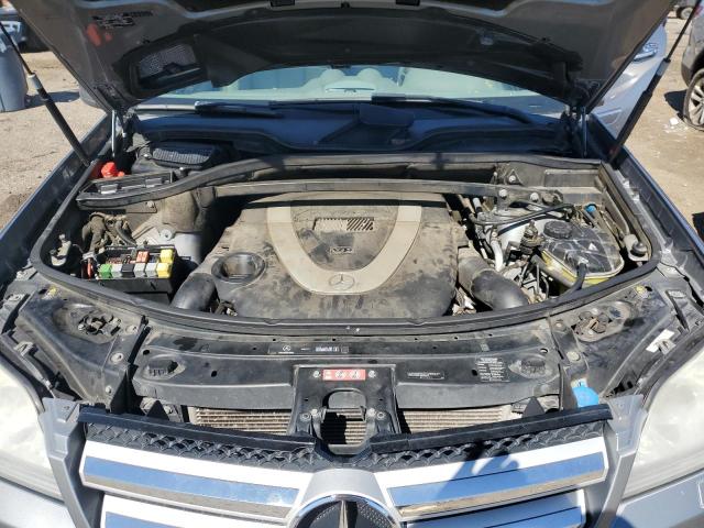 4JGBF7BE5BA649262 - 2011 MERCEDES-BENZ GL 450 4MATIC SILVER photo 11