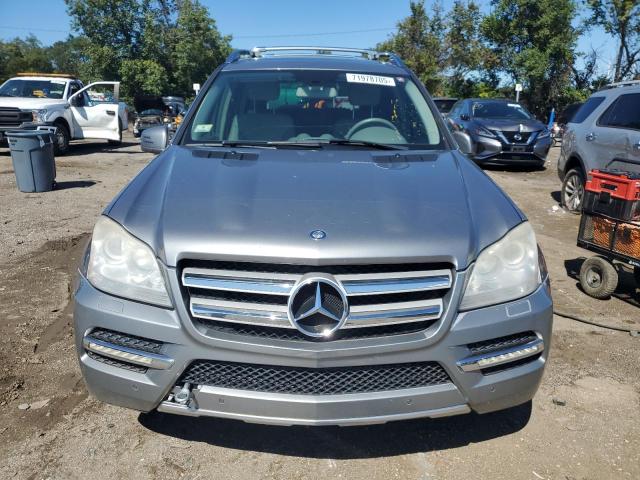 4JGBF7BE5BA649262 - 2011 MERCEDES-BENZ GL 450 4MATIC SILVER photo 5